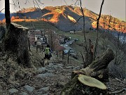 In CANTO ALTO da Cler di Sedrina - Prati Parini il 15 mgennaio 2022 - FOTOGALLERY